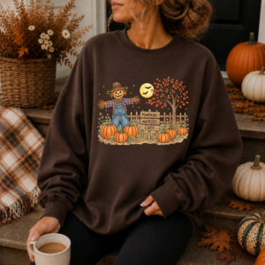 A Night in the Pumpkin Patch Sweatshirt — Happy Harvest Crewneck